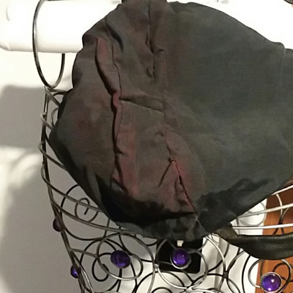 Genuine Merchandise Bags Faded Black Leather Sling Bag Poshmark